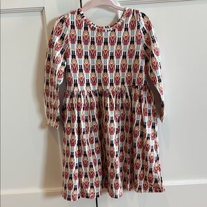 Pink Chicken Red and Black Puff Sleeve Sundress